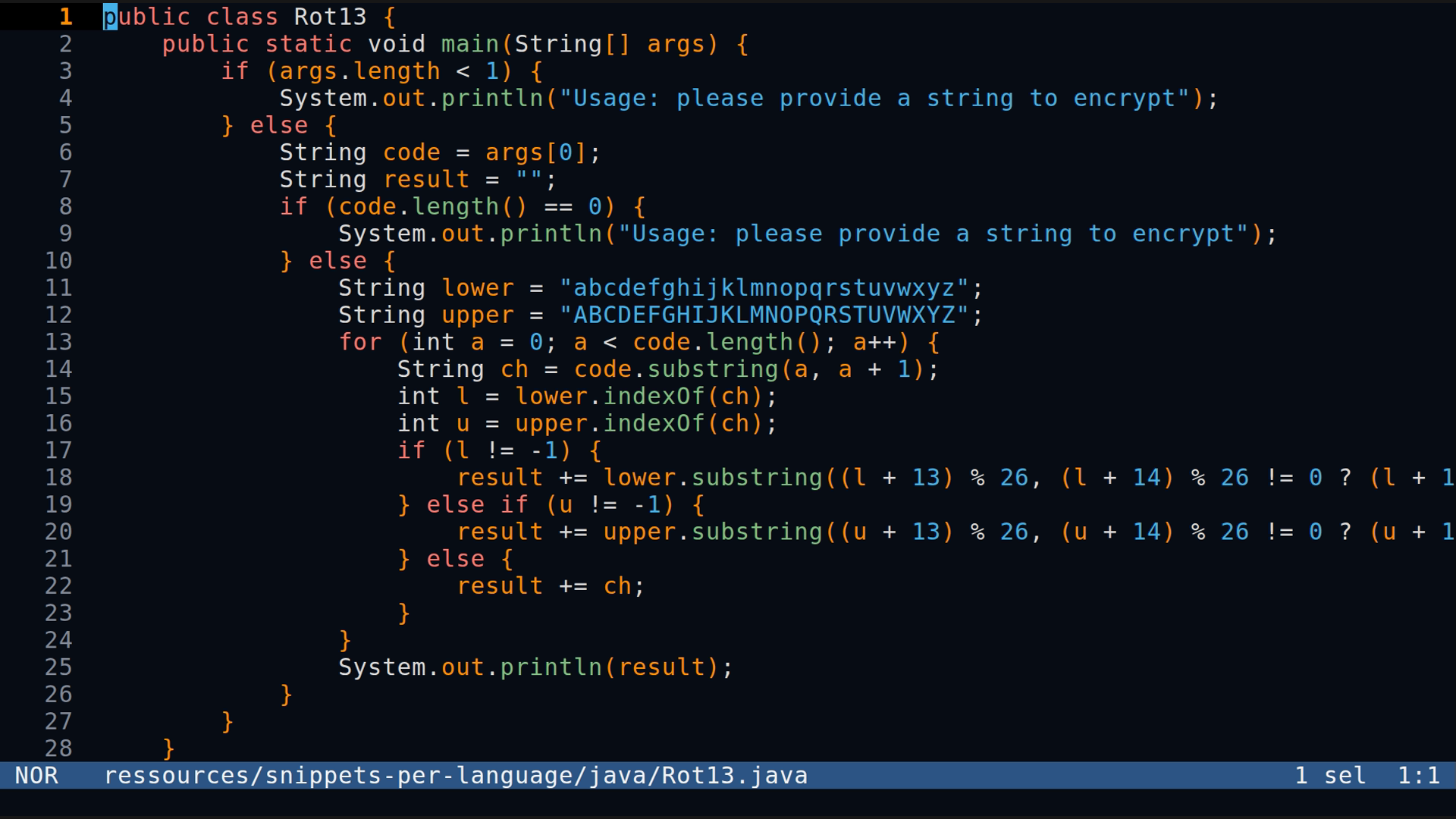 Rot13.java 