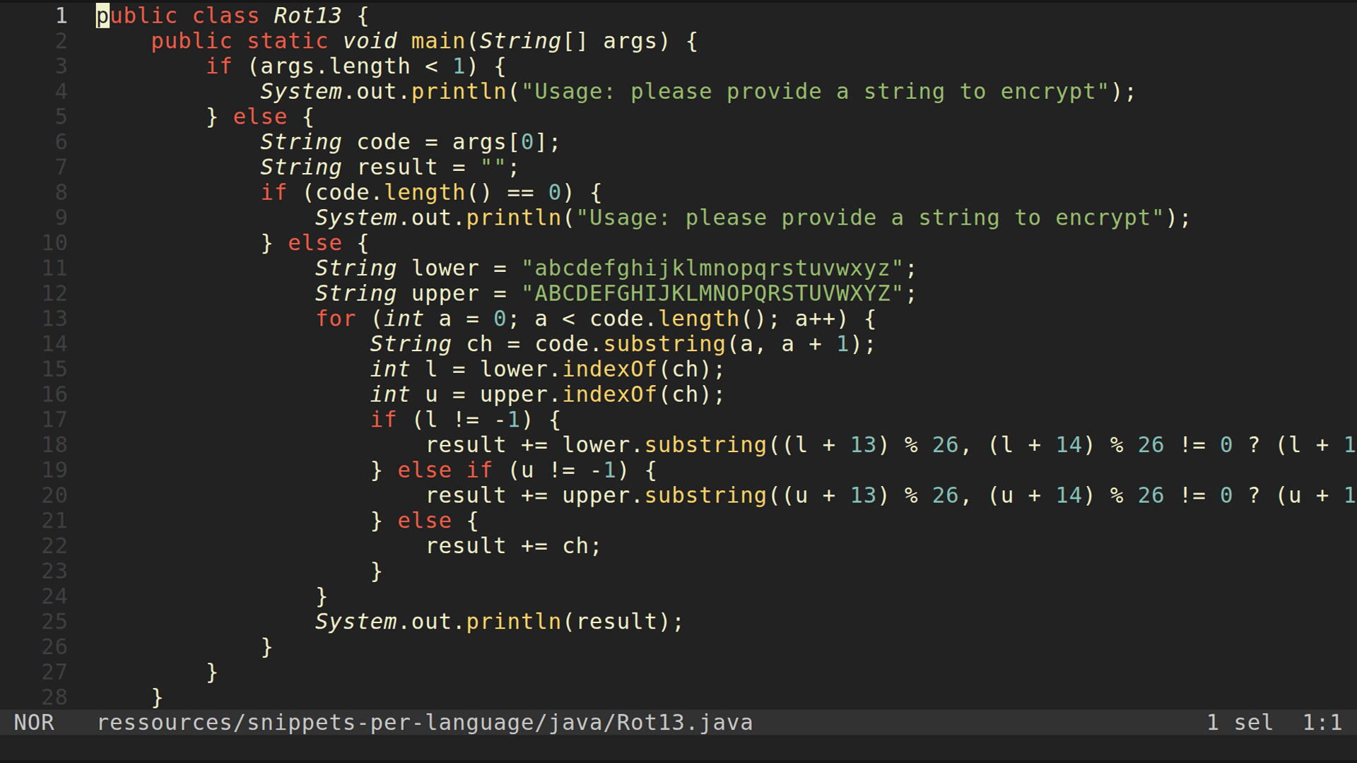 Rot13.java 