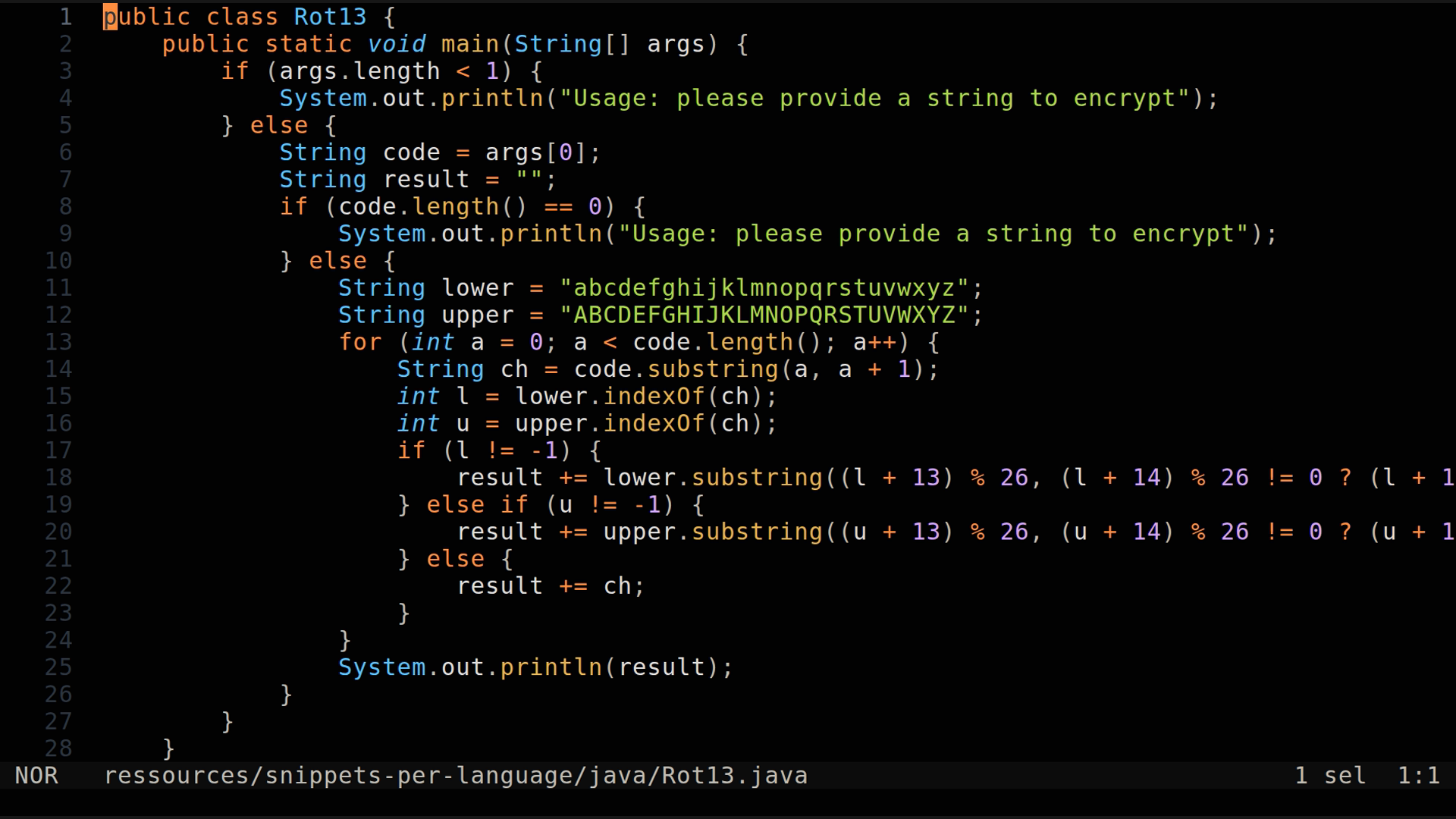 Rot13.java 