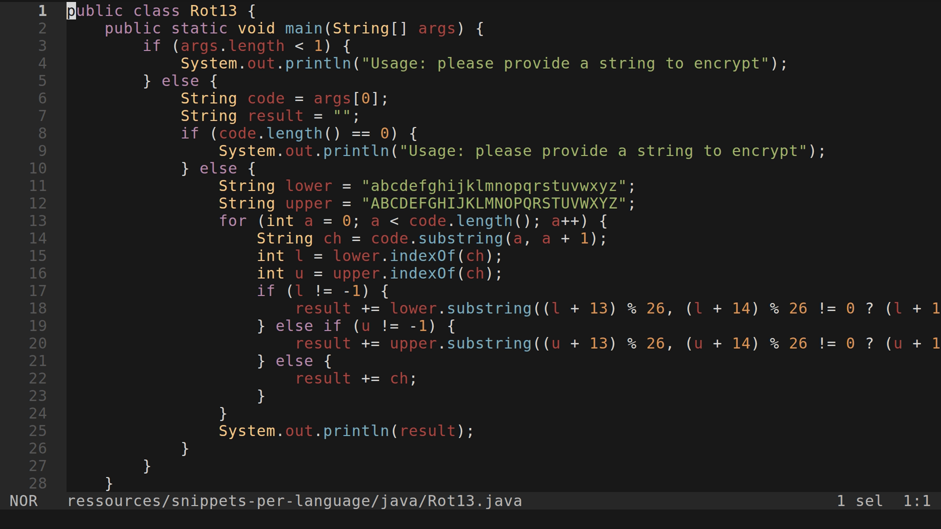 Rot13.java 