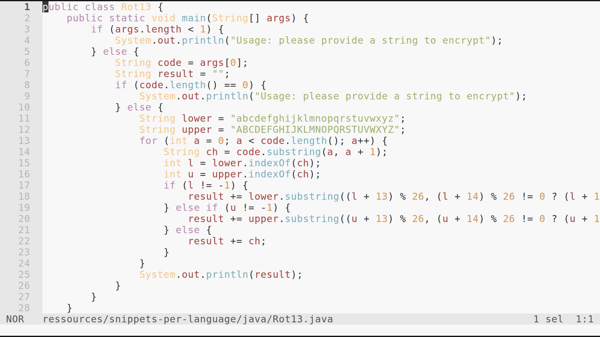 Rot13.java 