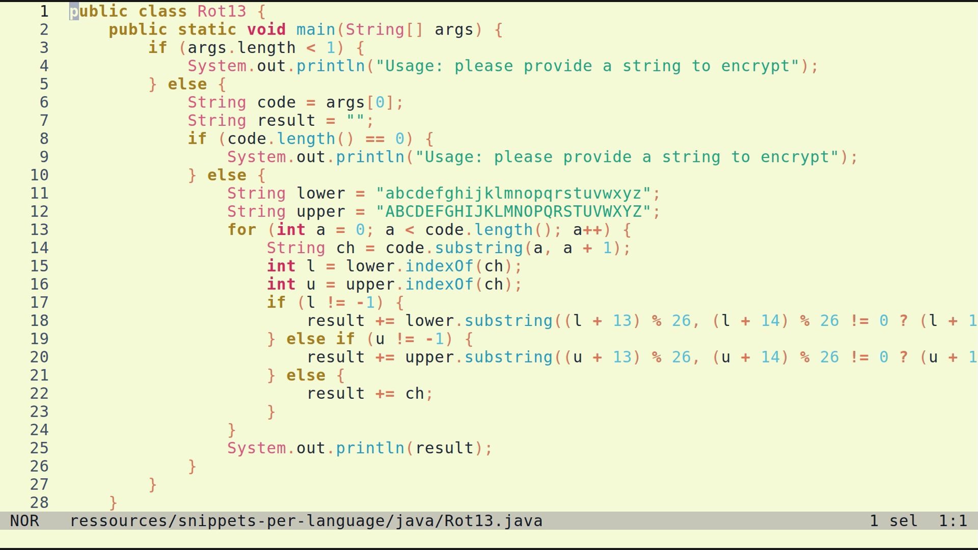 Rot13.java 