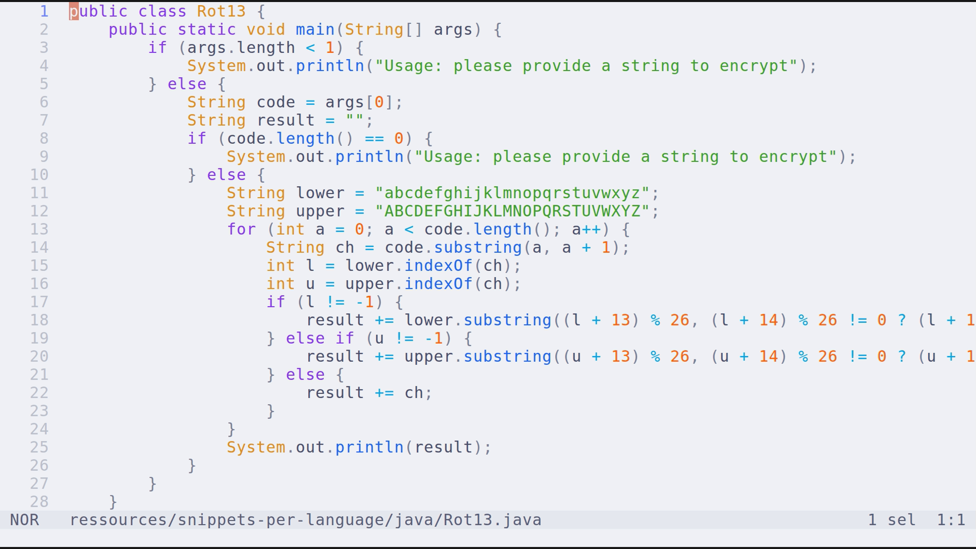 Rot13.java 