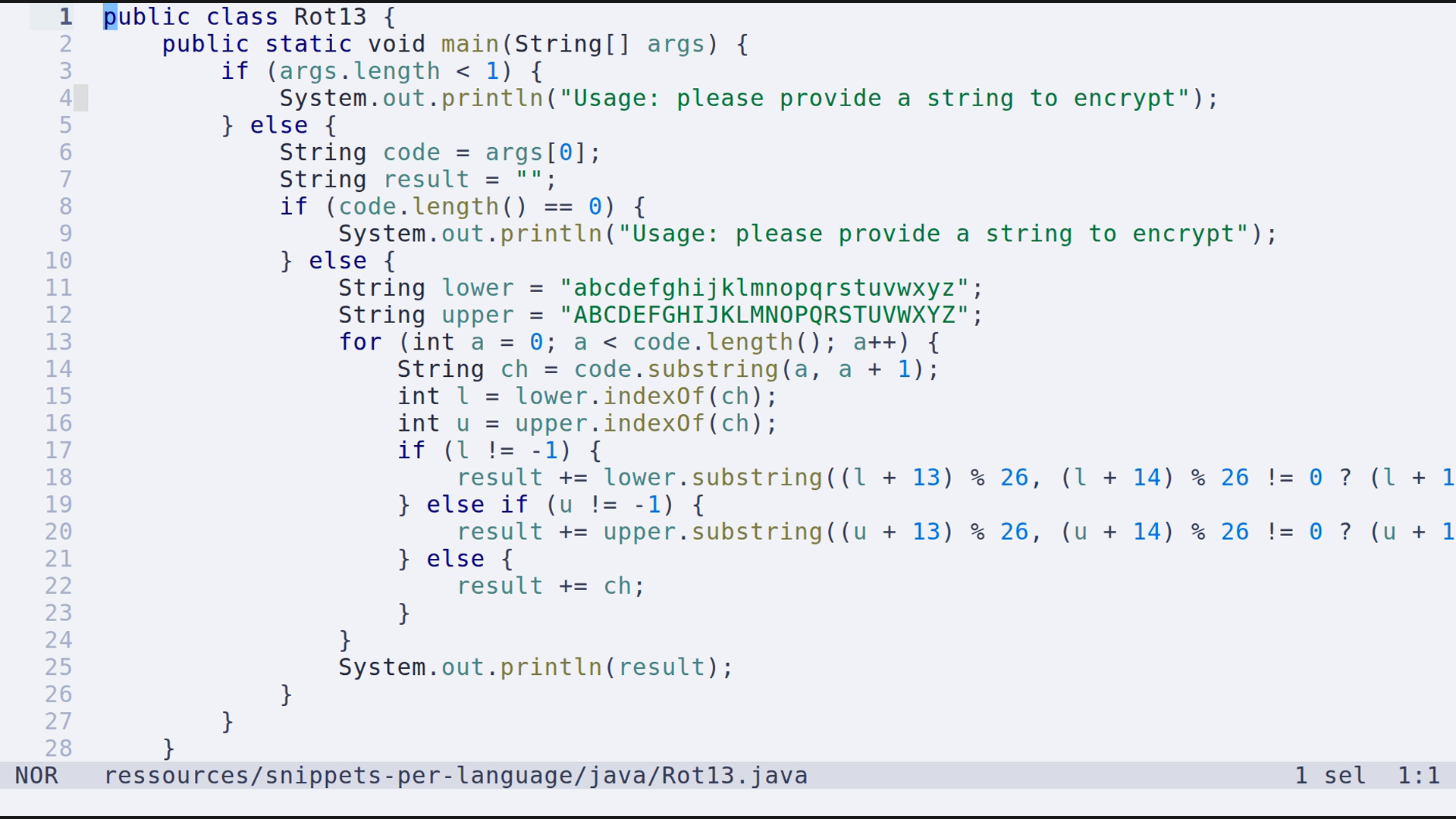 Rot13.java 