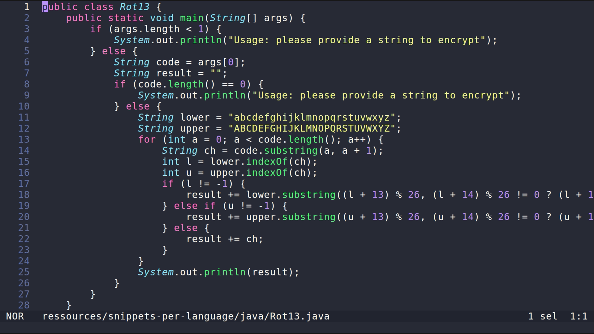 Rot13.java 