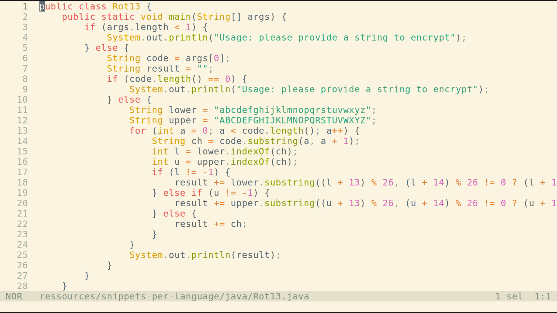 Rot13.java 