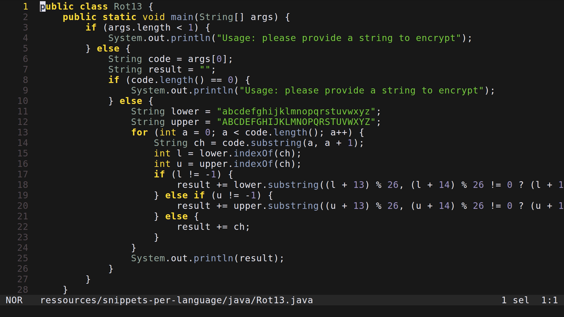 Rot13.java 