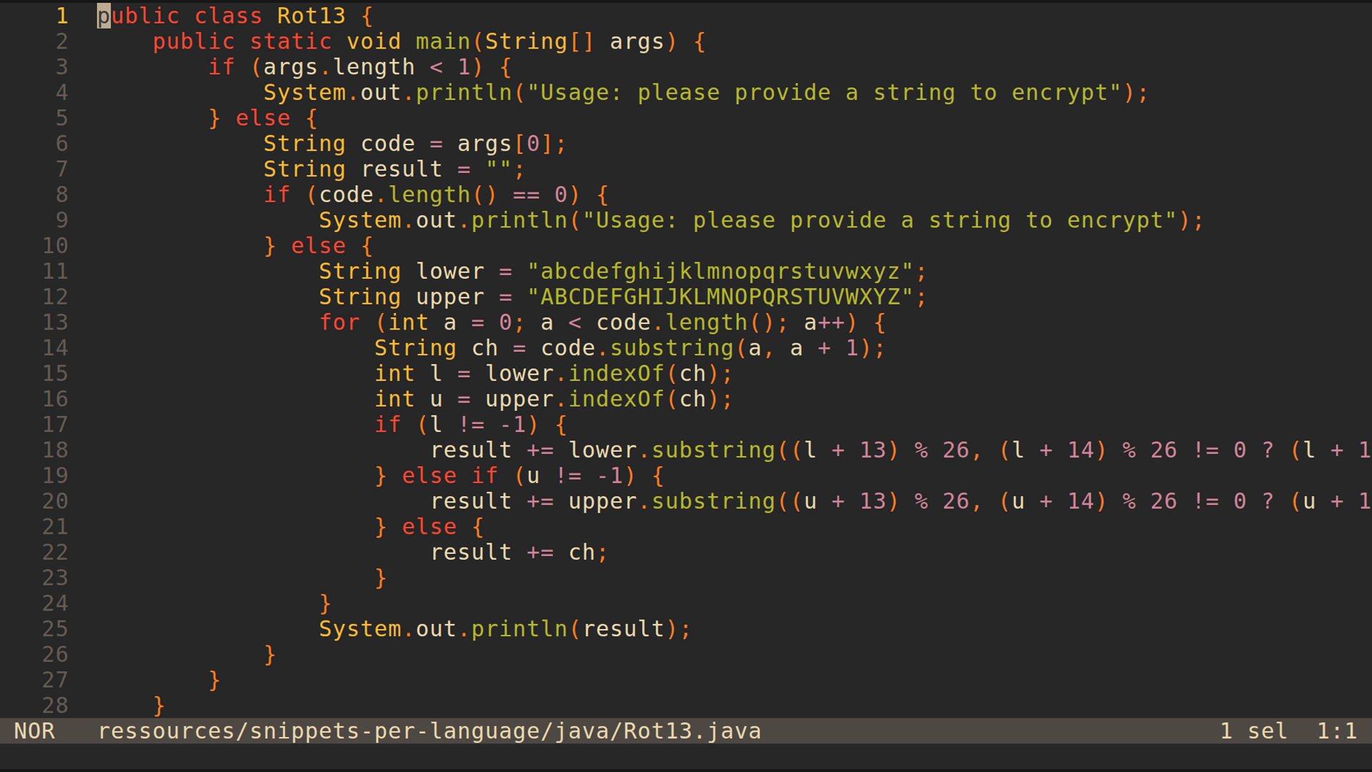 Rot13.java 