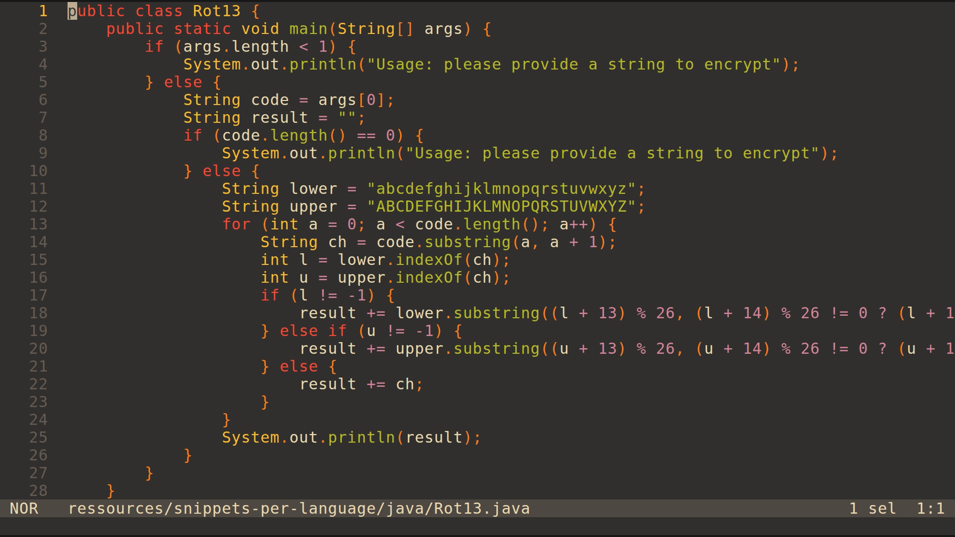 Rot13.java 