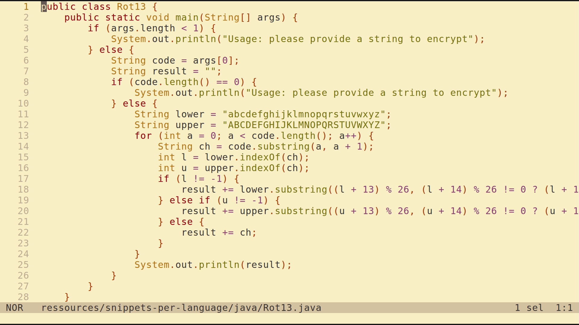 Rot13.java 