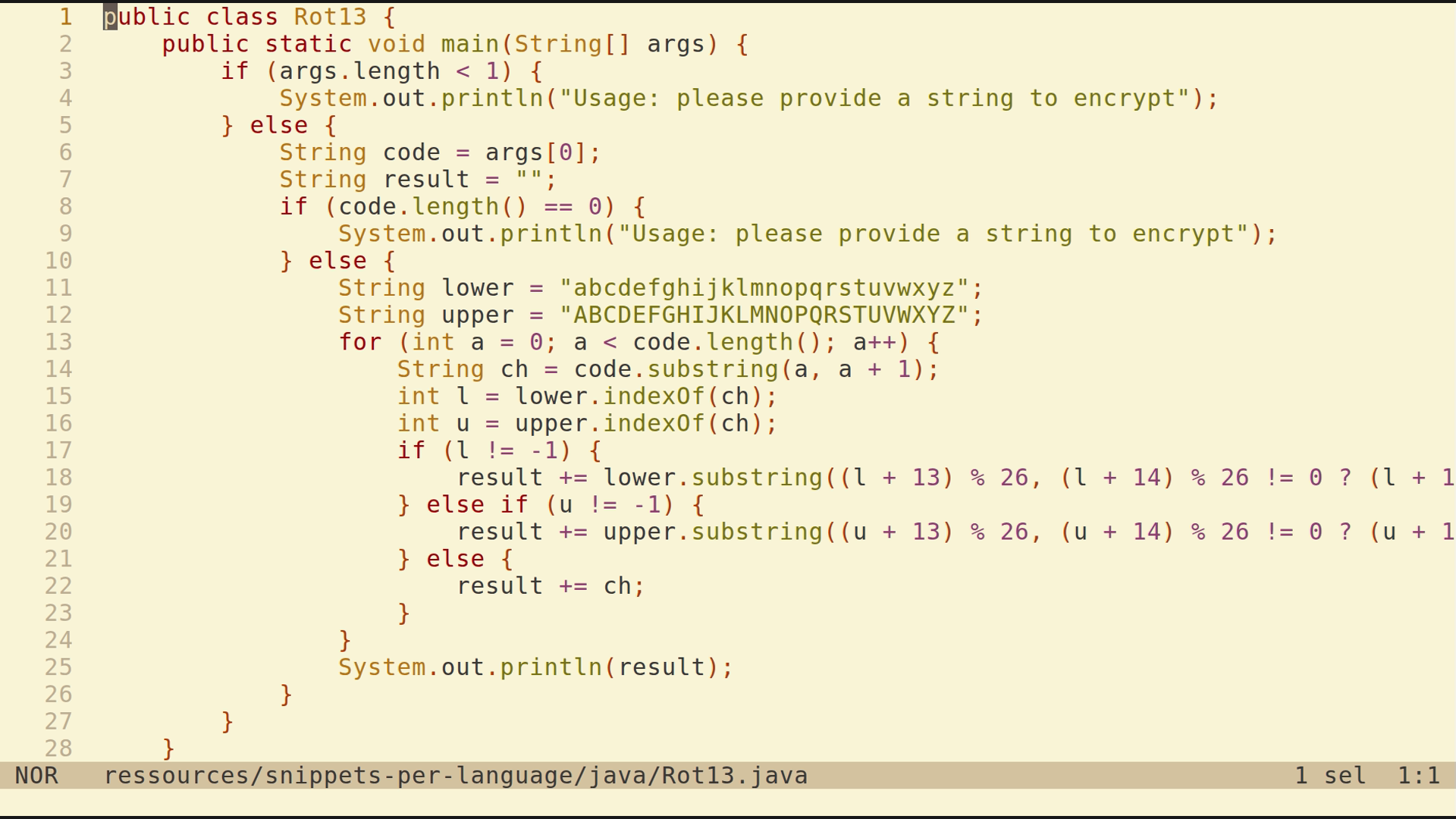 Rot13.java 