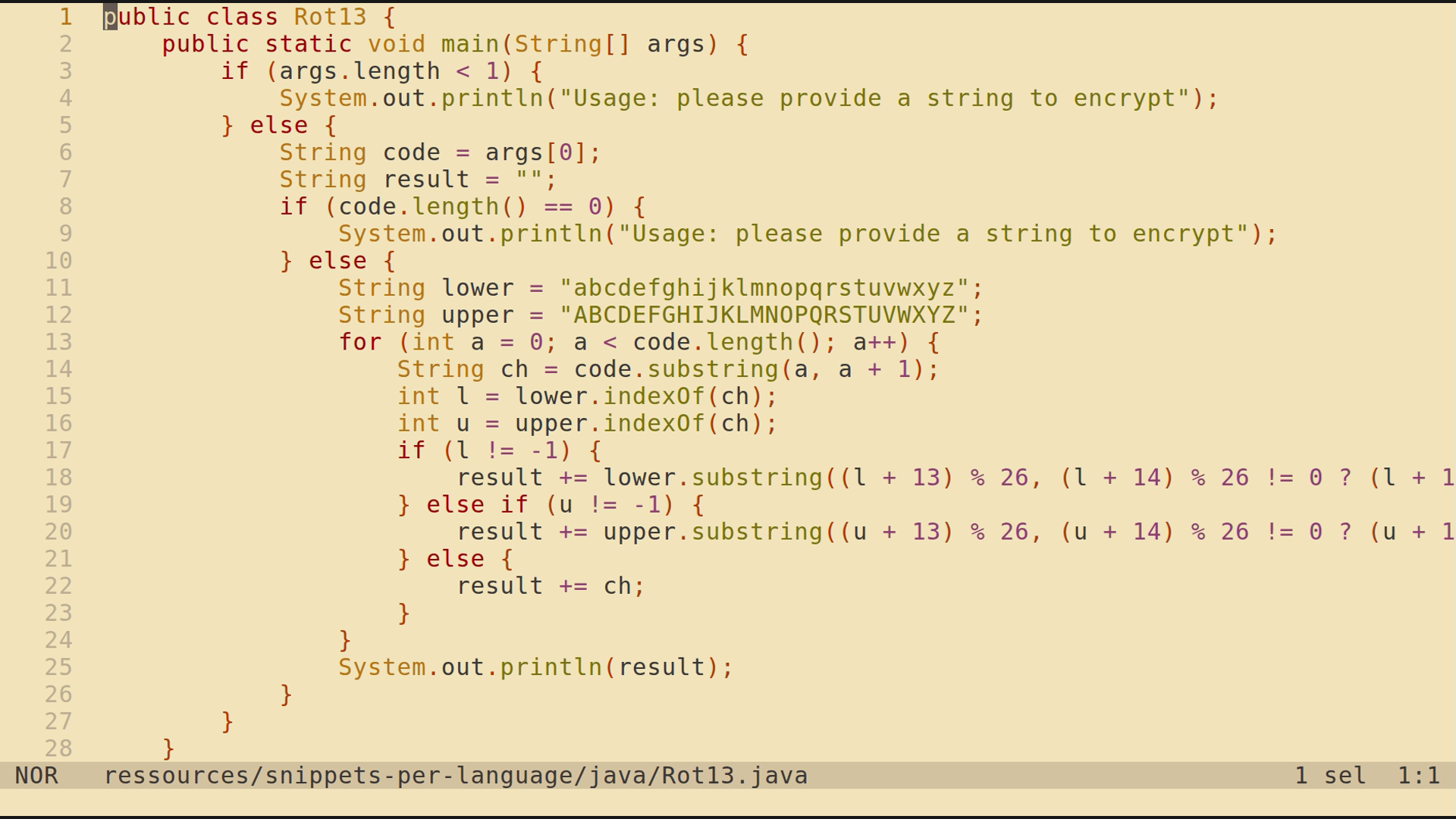 Rot13.java 