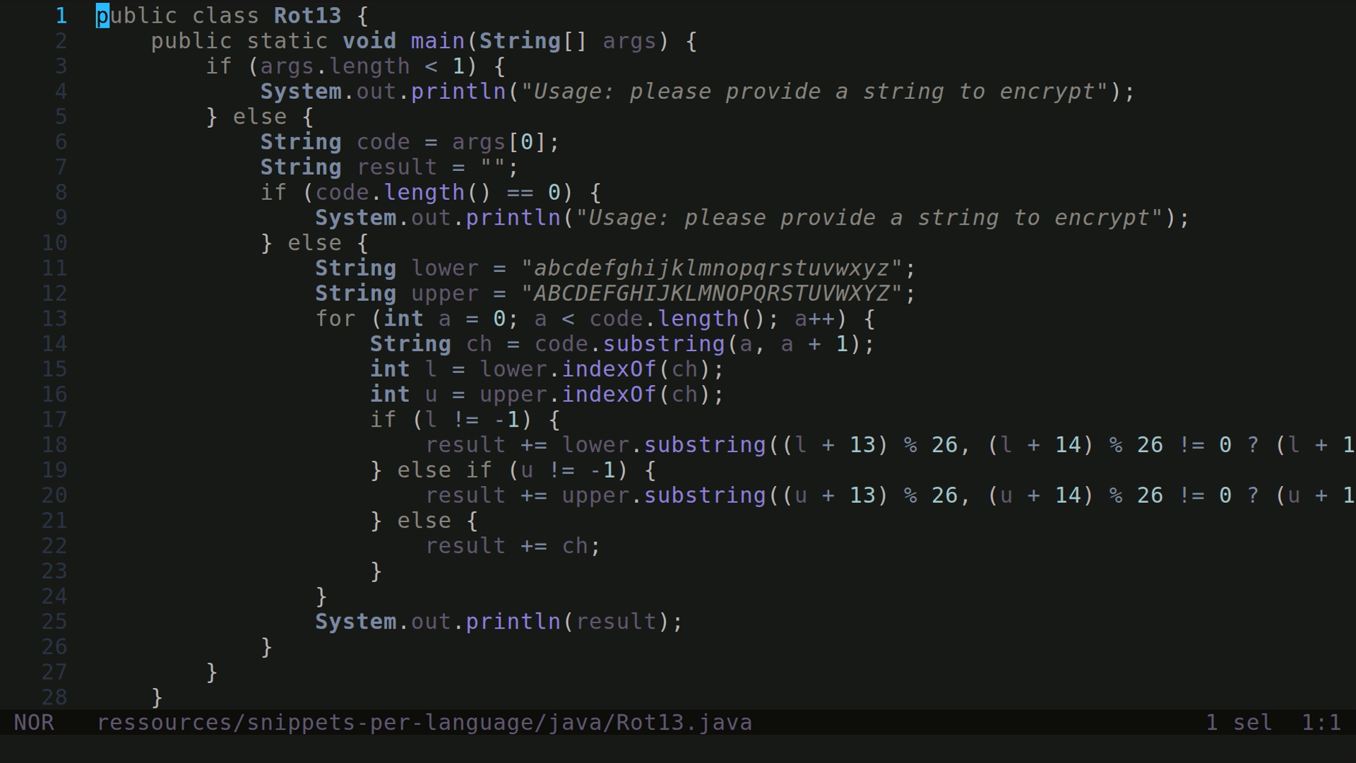 Rot13.java 