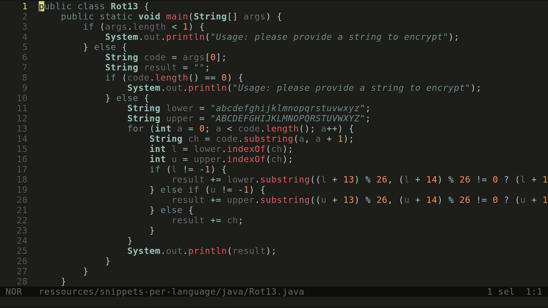 Rot13.java 