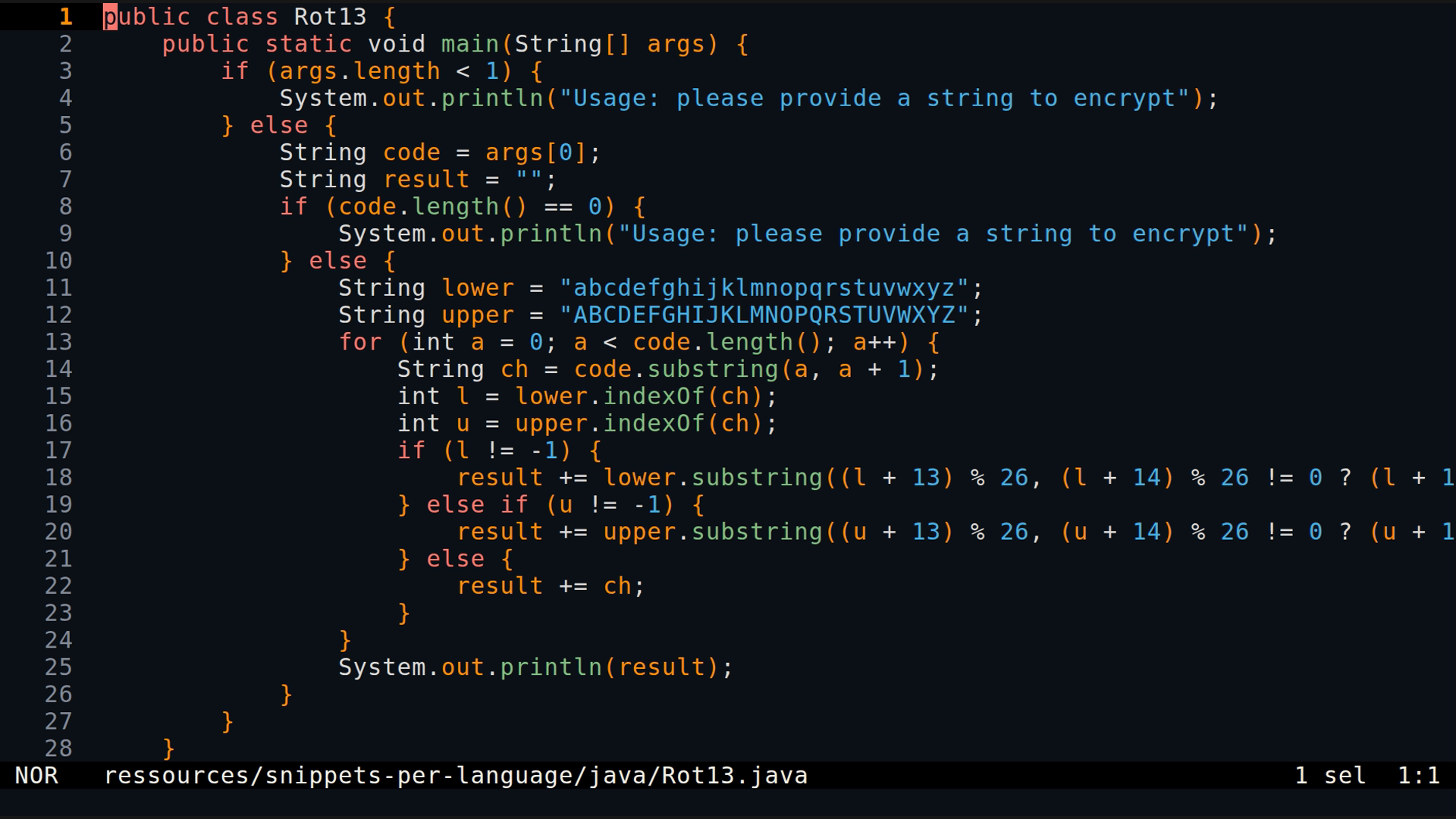 Rot13.java 