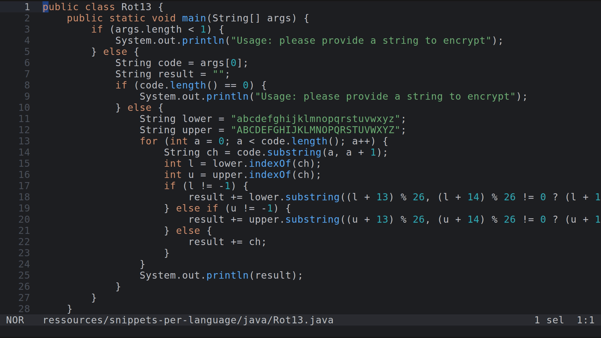 Rot13.java 