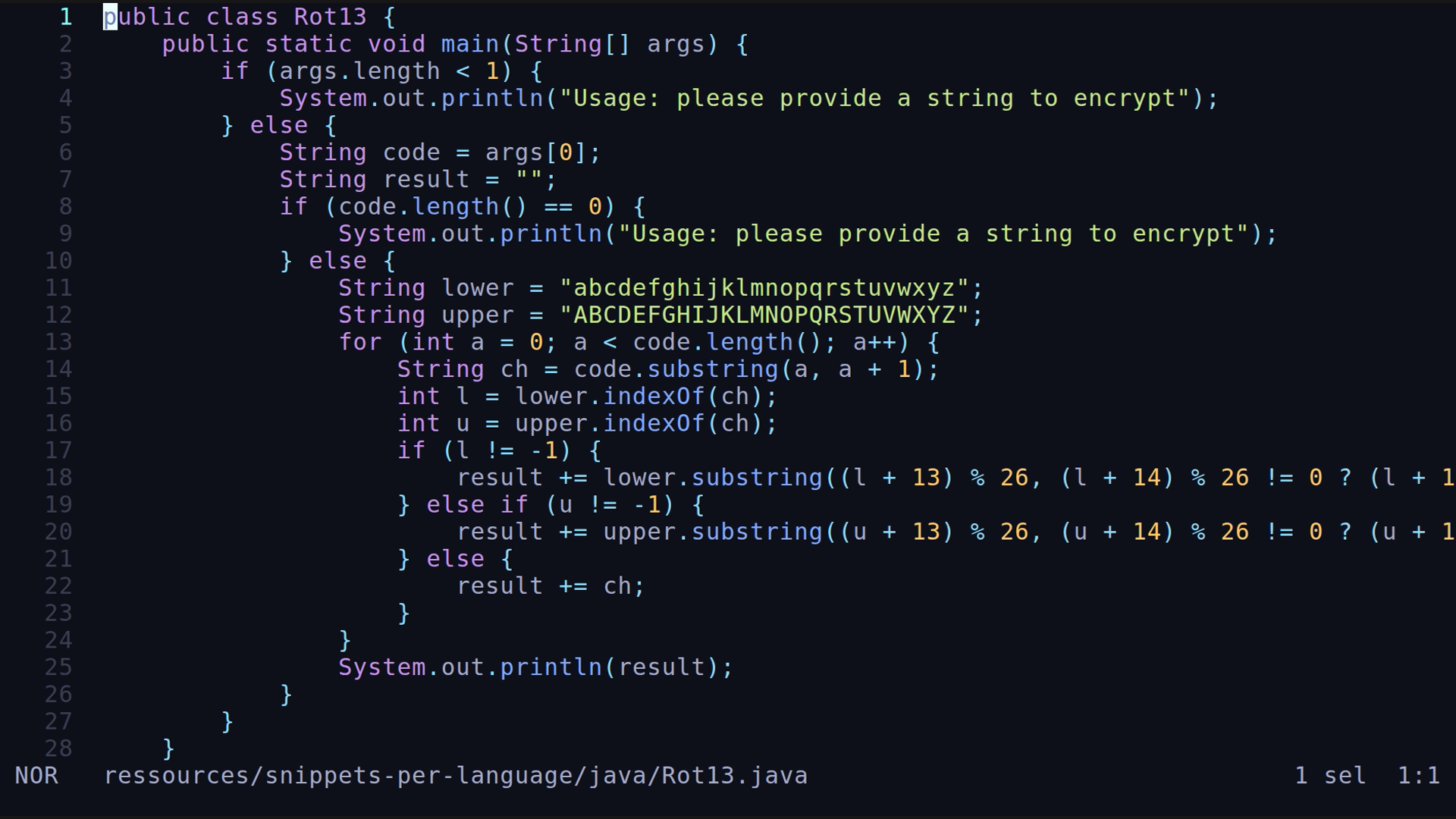 Rot13.java 