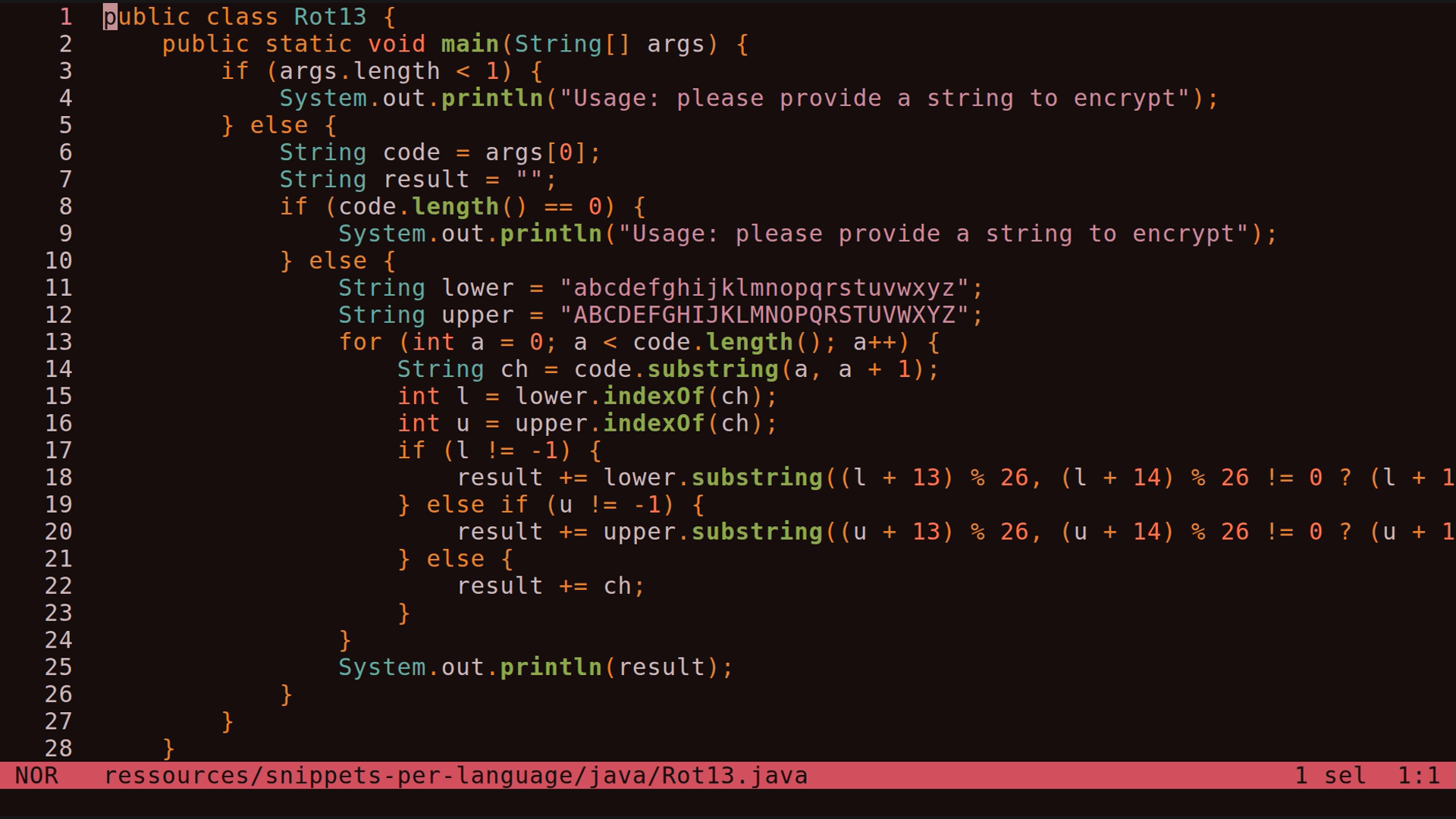 Rot13.java 