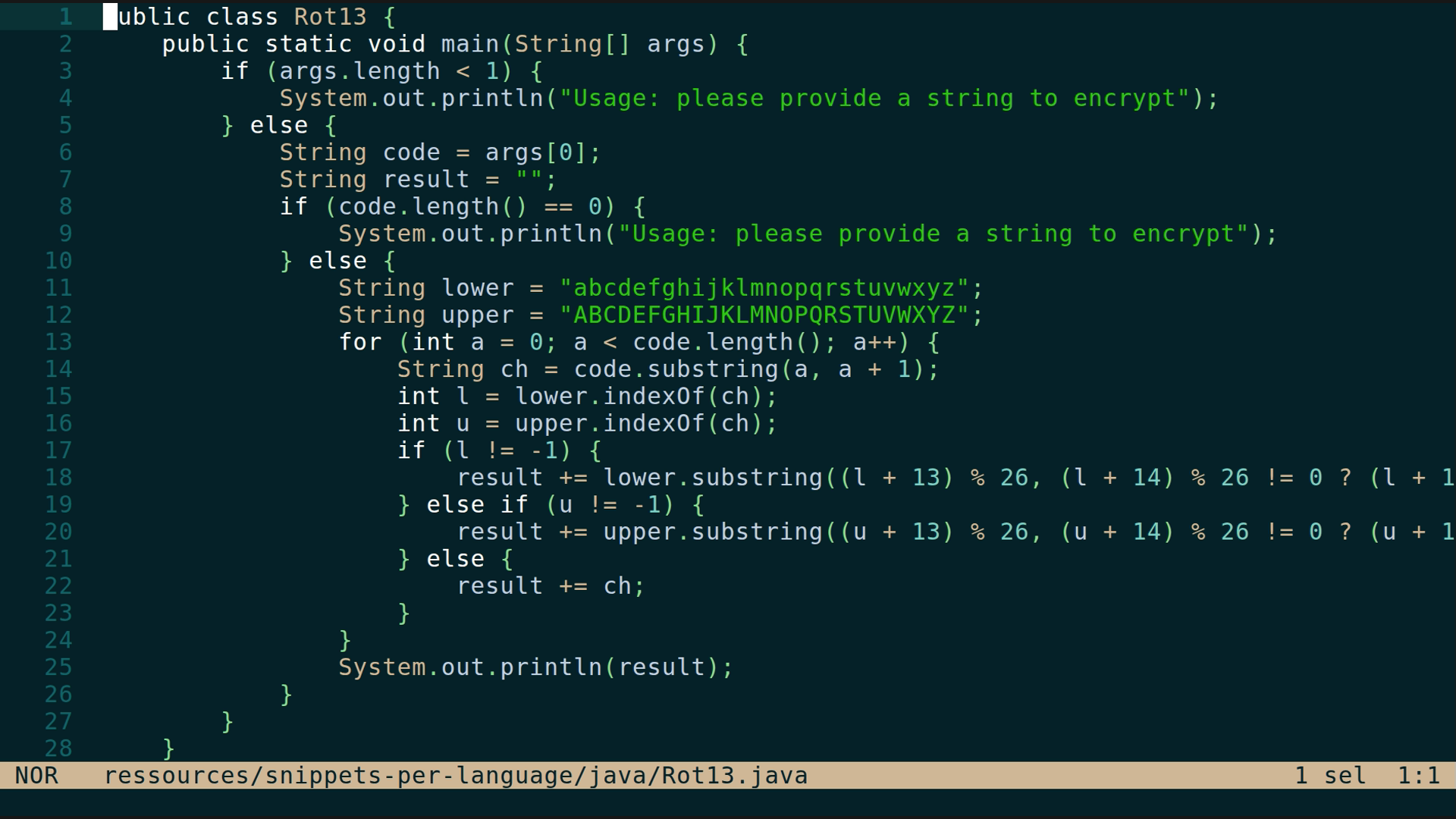 Rot13.java 