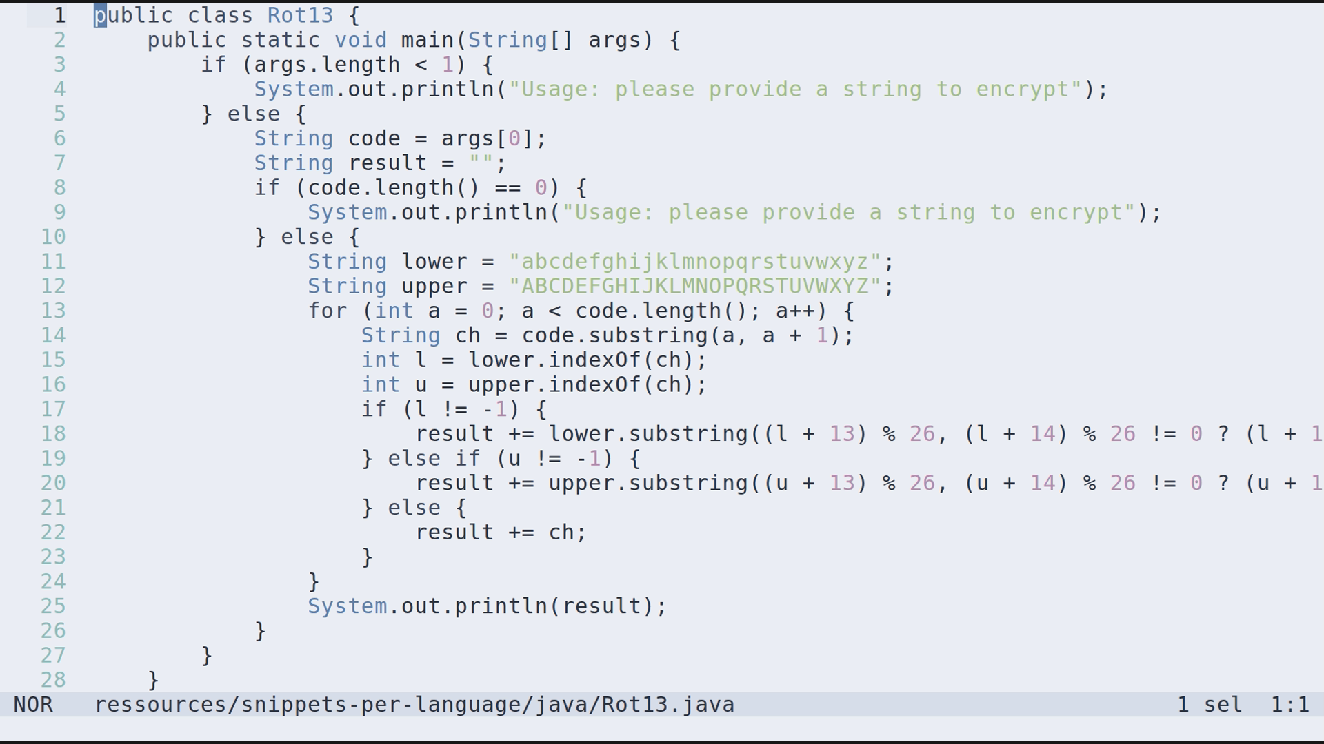 Rot13.java 