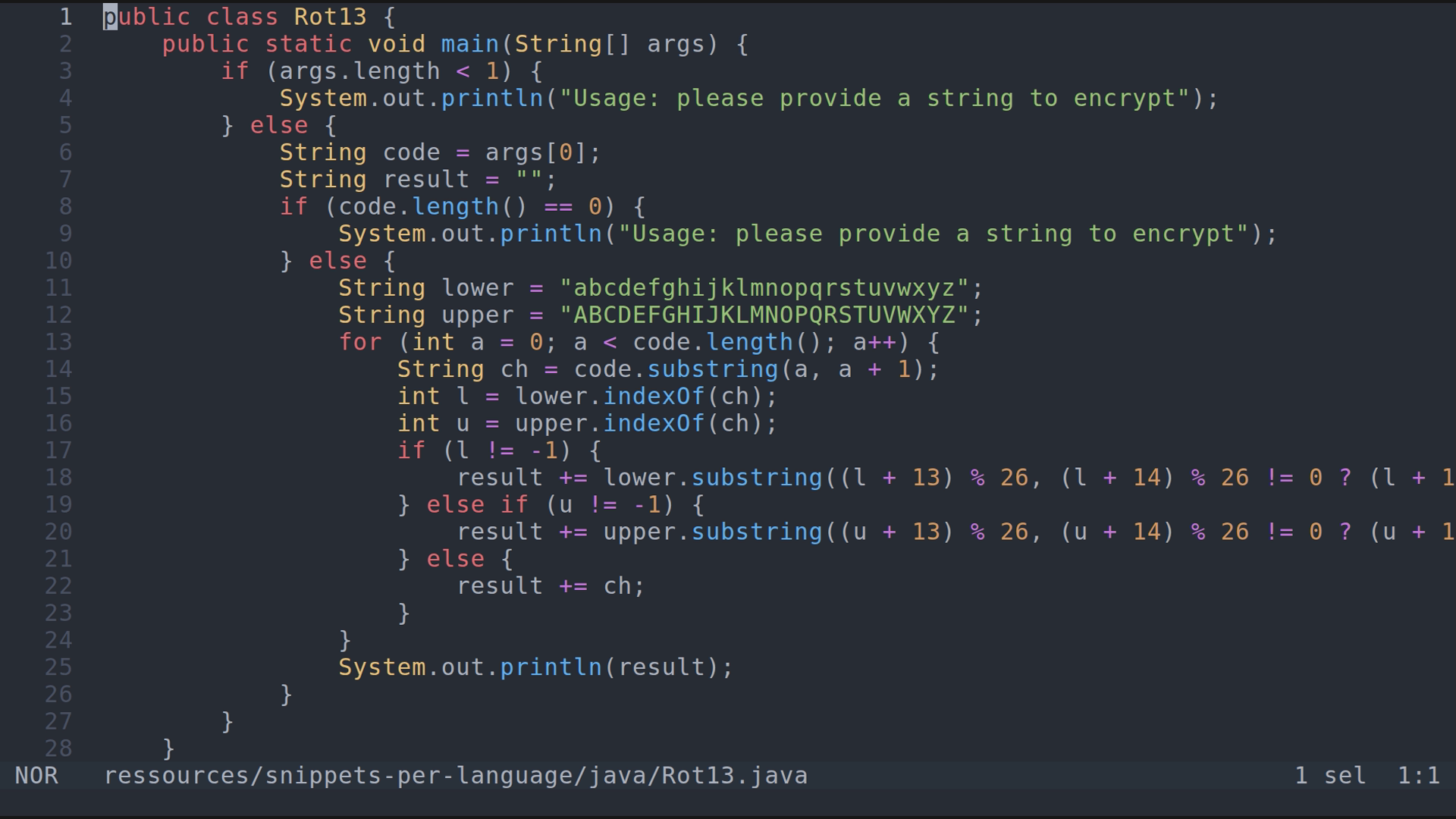 Rot13.java 