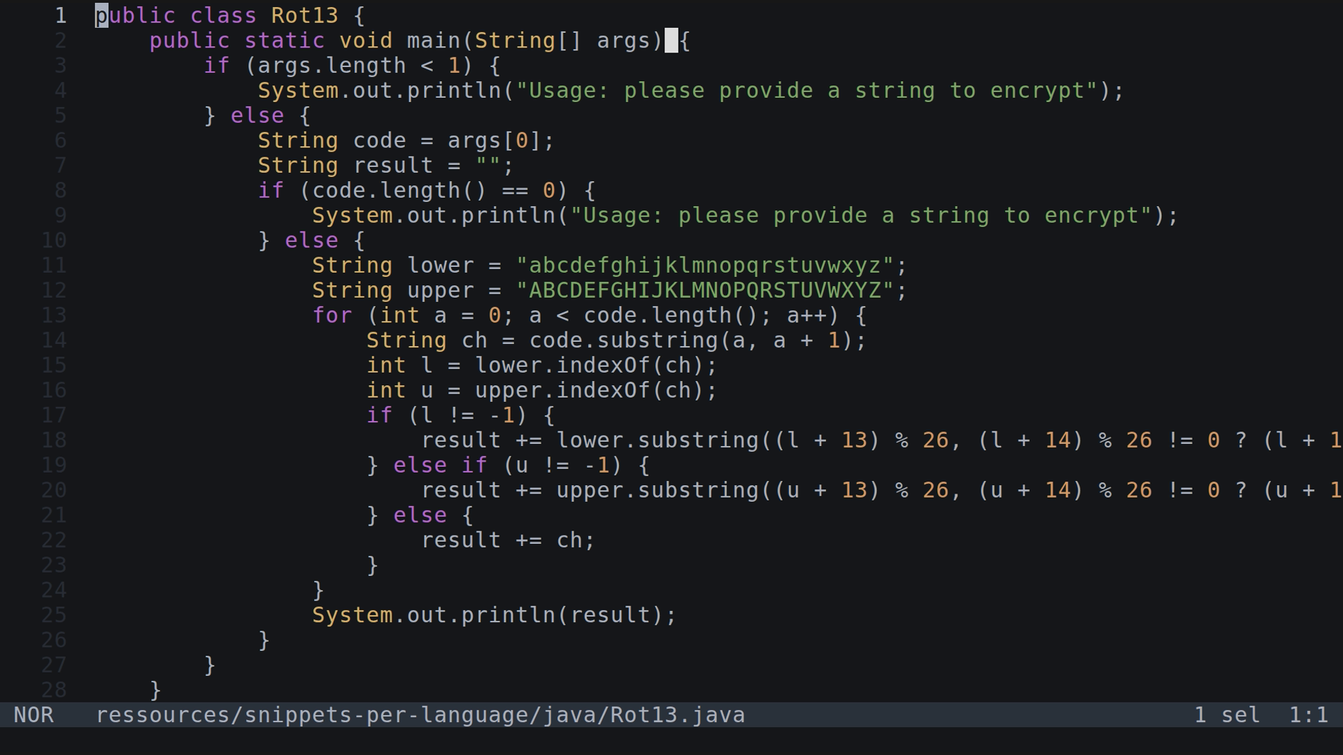 Rot13.java 