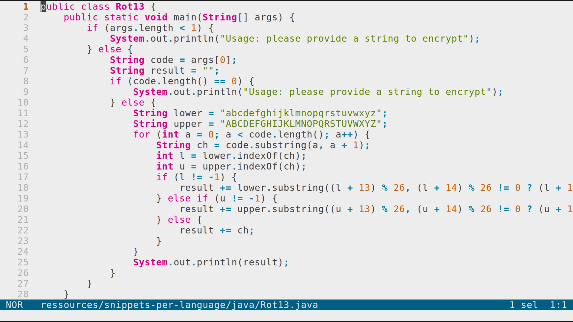 Rot13.java 