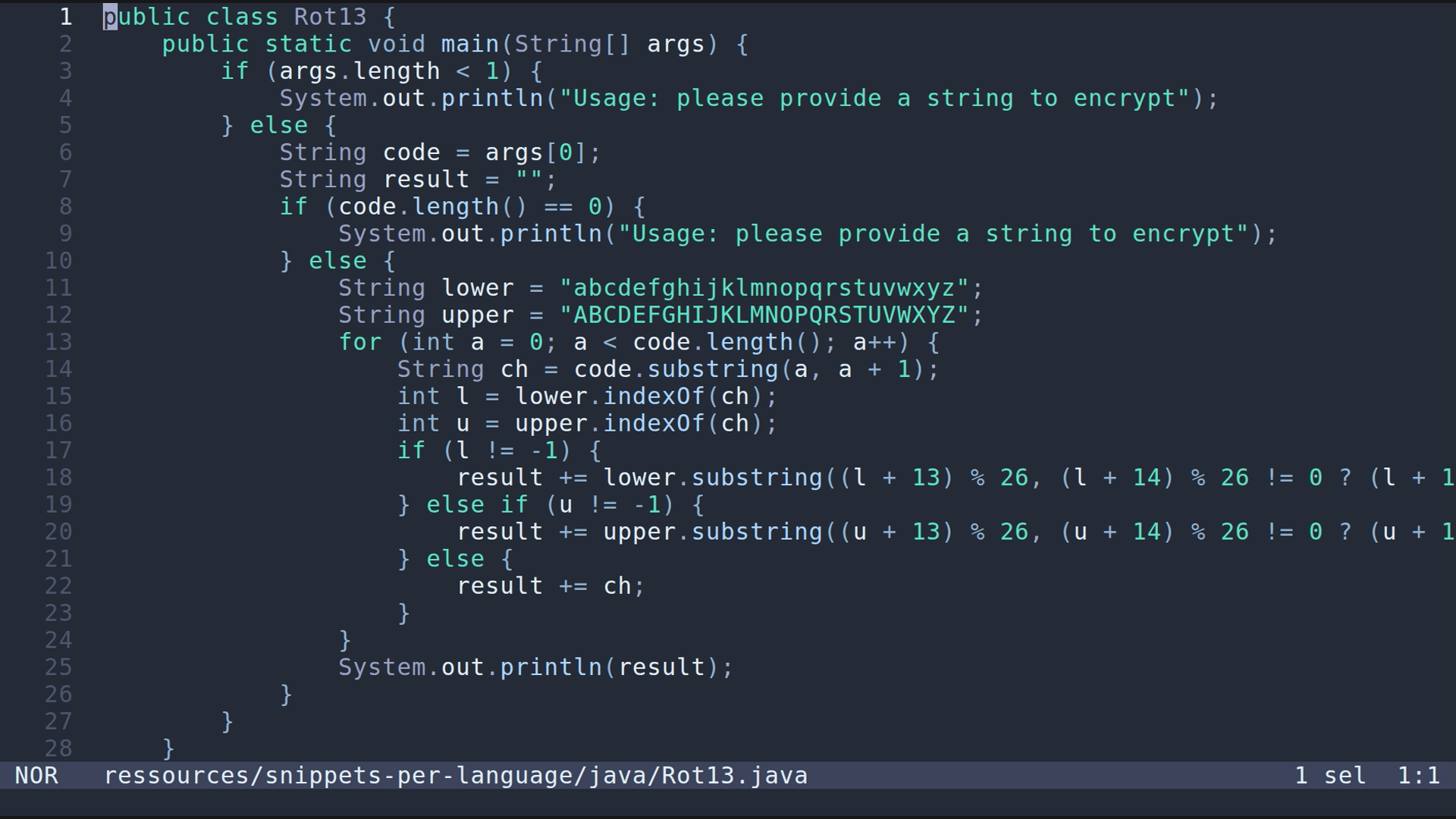 Rot13.java 