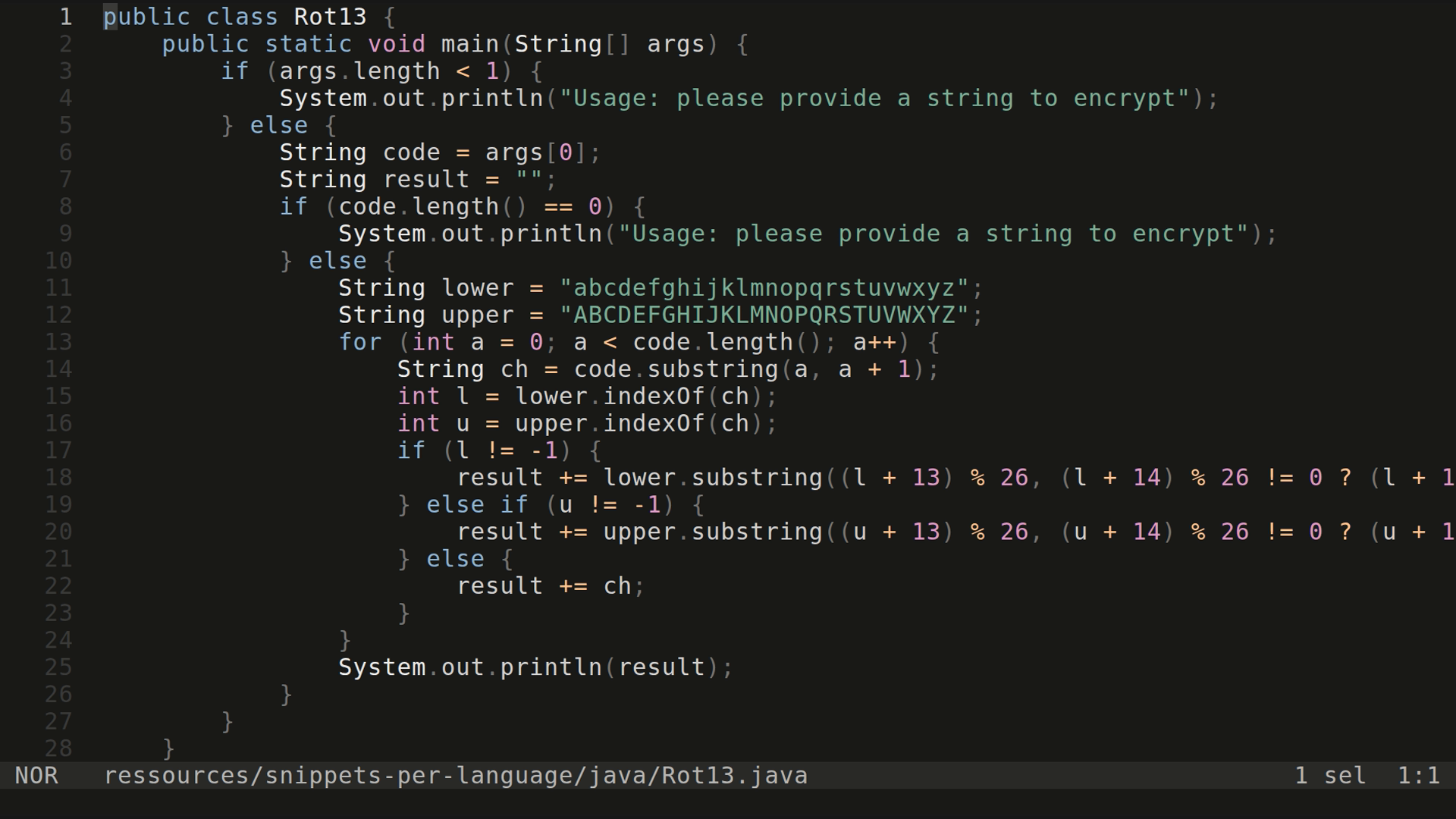 Rot13.java 