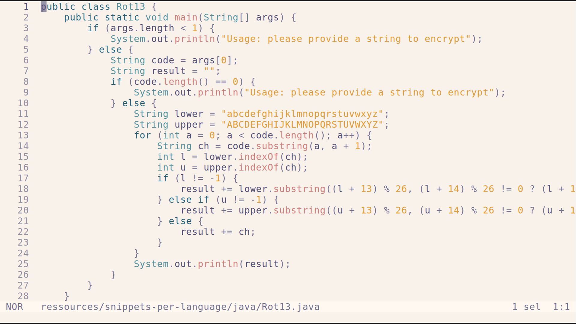Rot13.java 