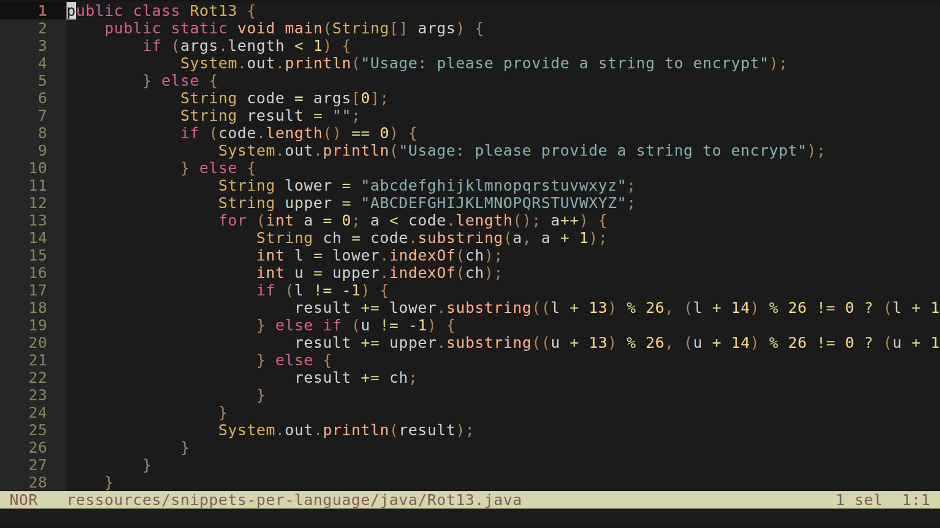 Rot13.java 