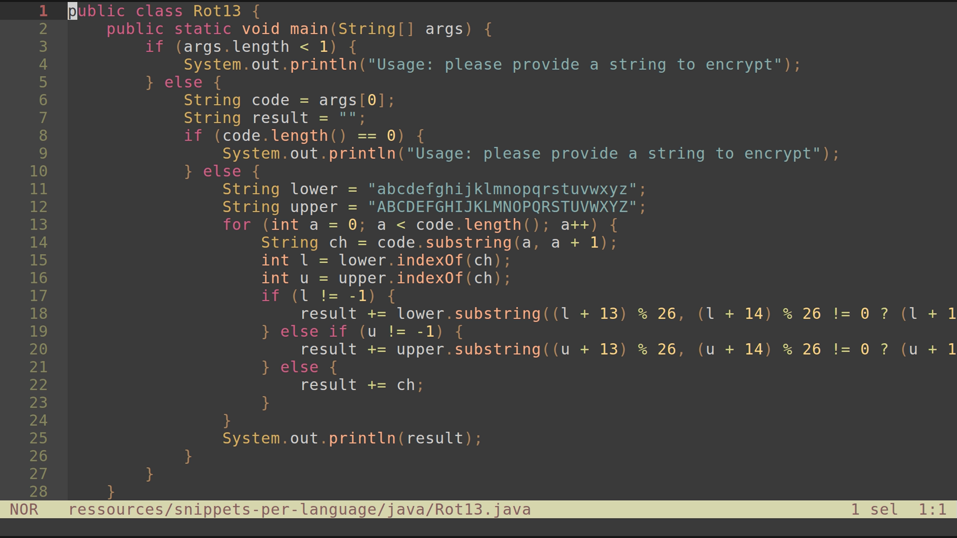 Rot13.java 