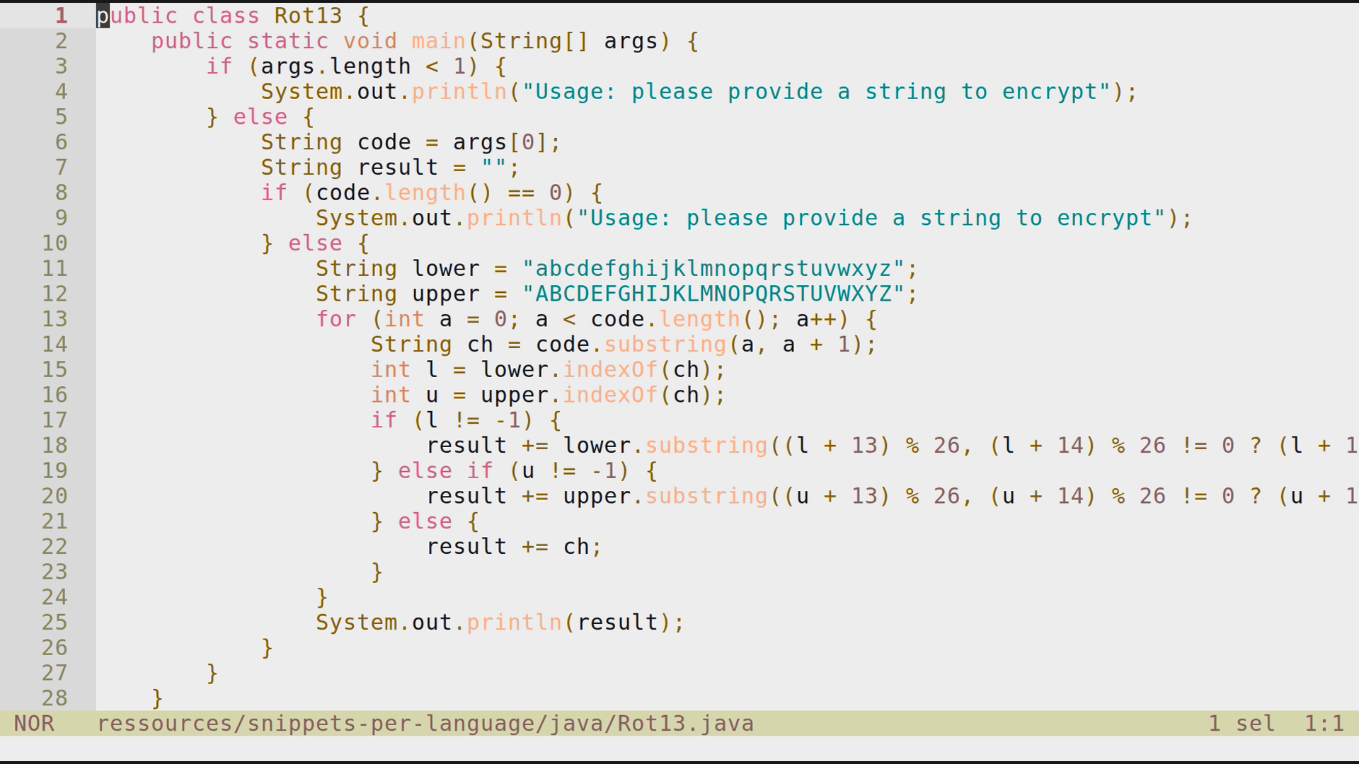 Rot13.java 