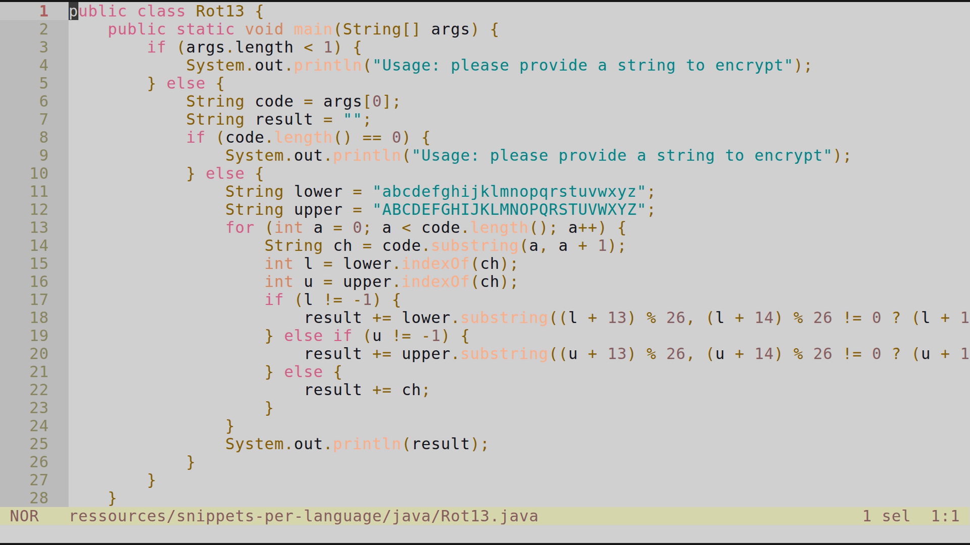 Rot13.java 