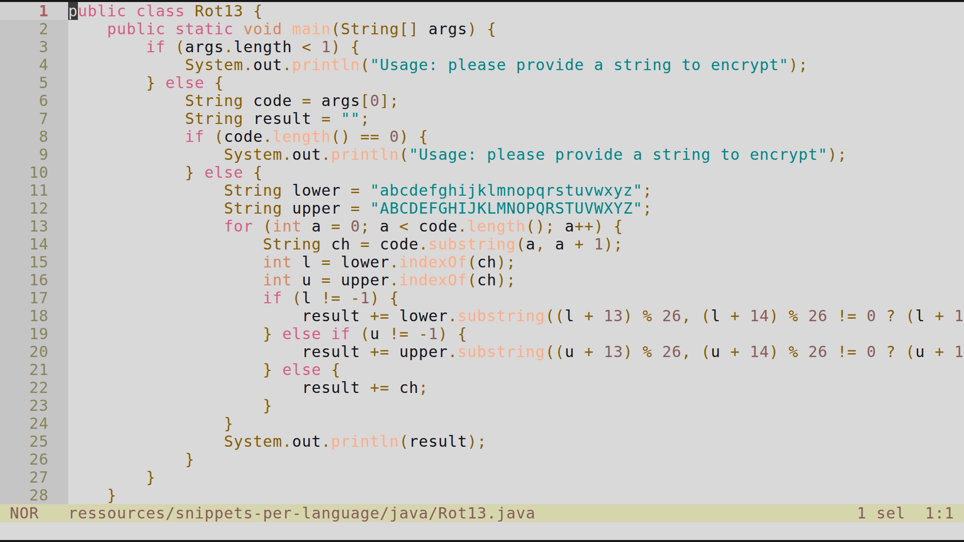 Rot13.java 
