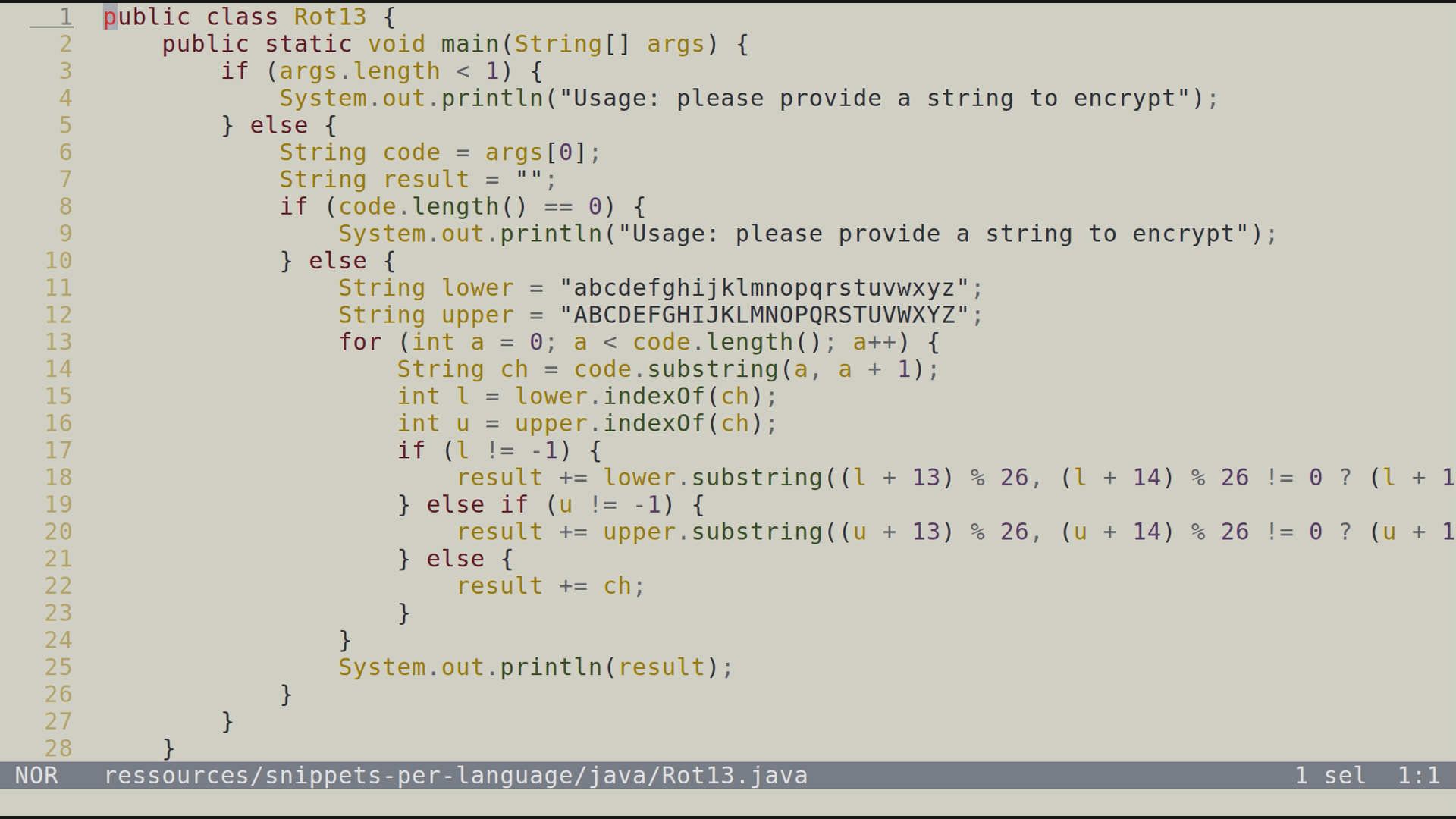 Rot13.java 