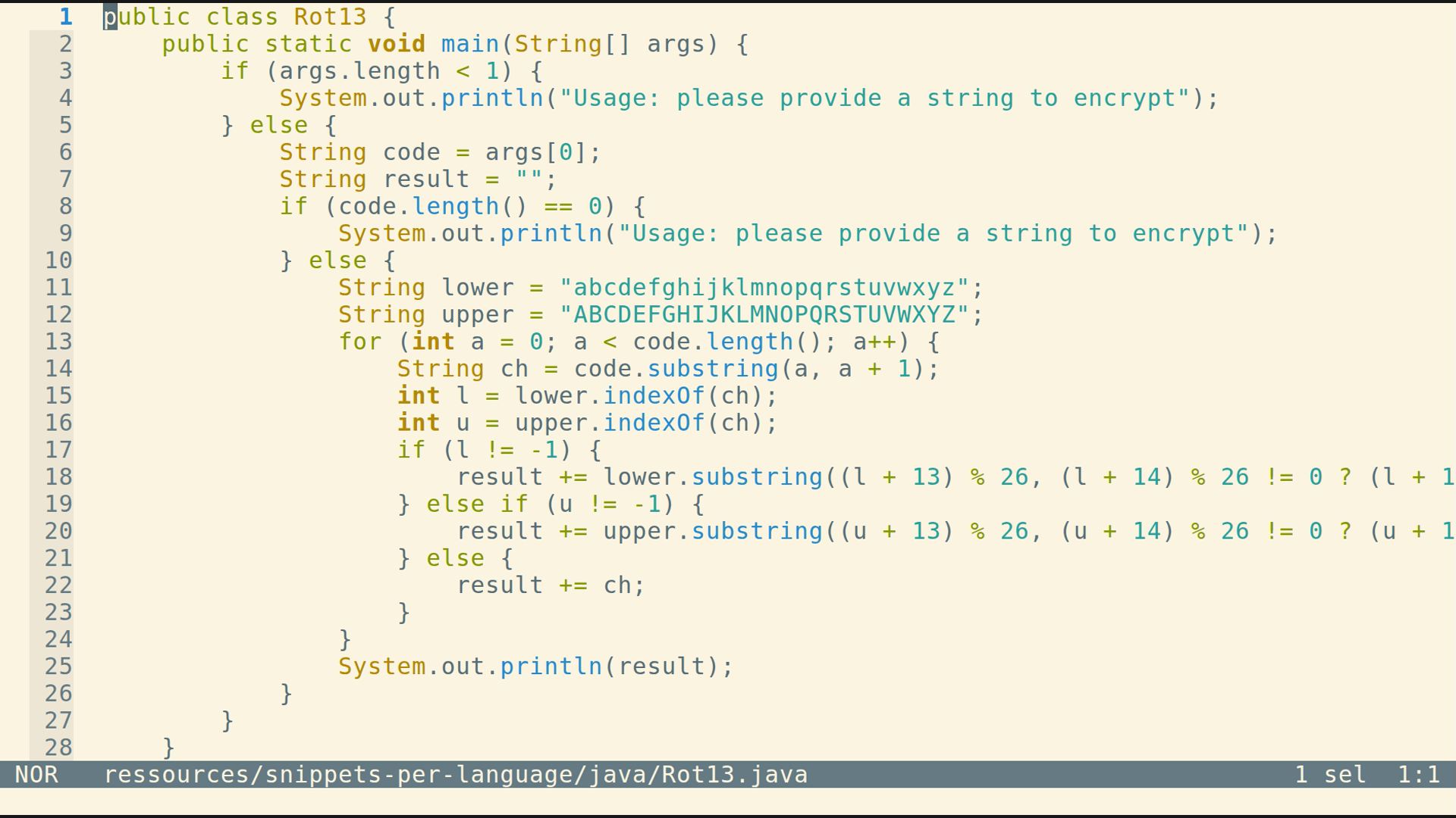 Rot13.java 