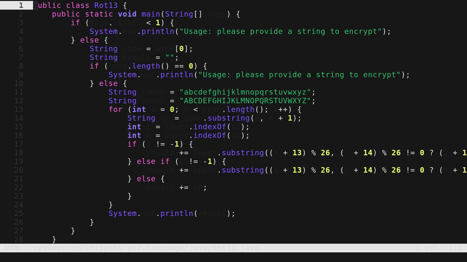 Rot13.java 