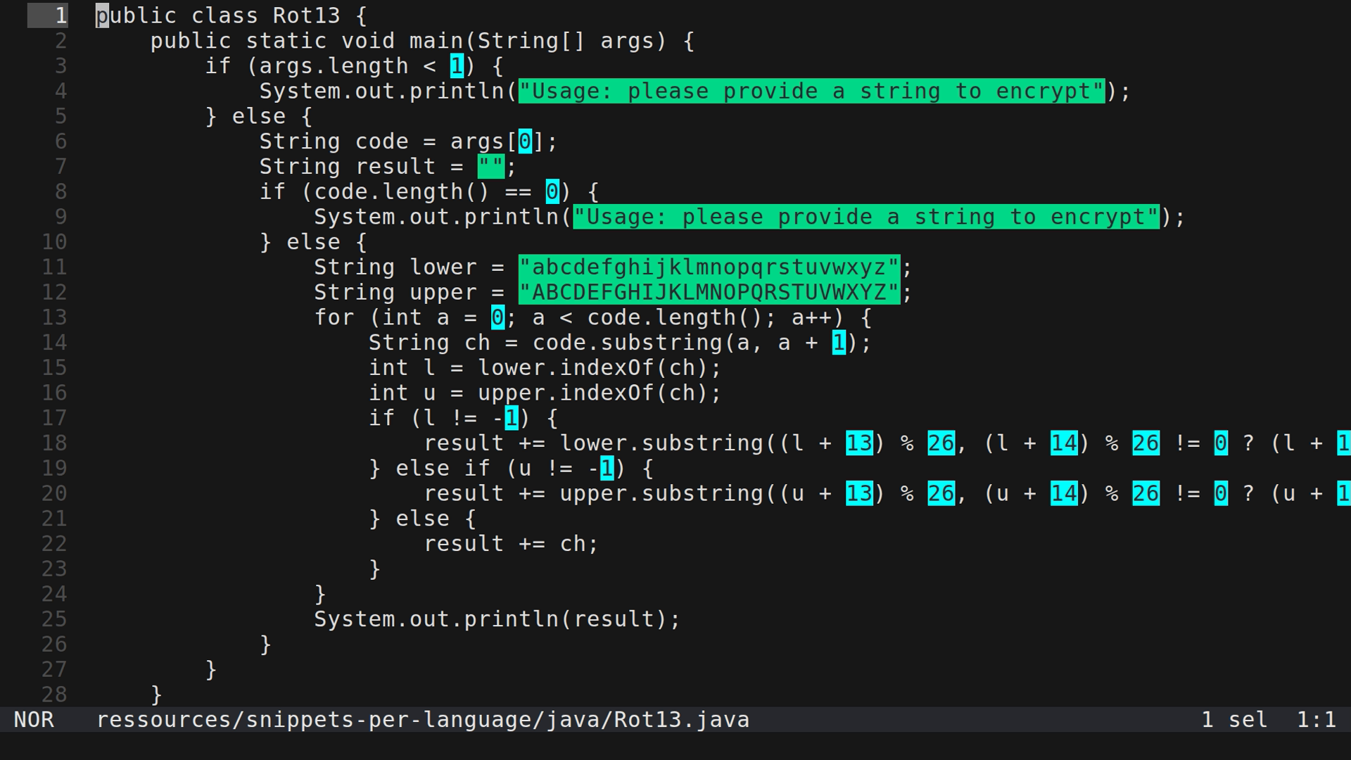 Rot13.java 