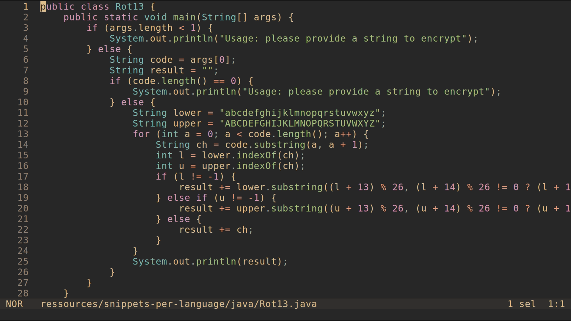 Rot13.java 