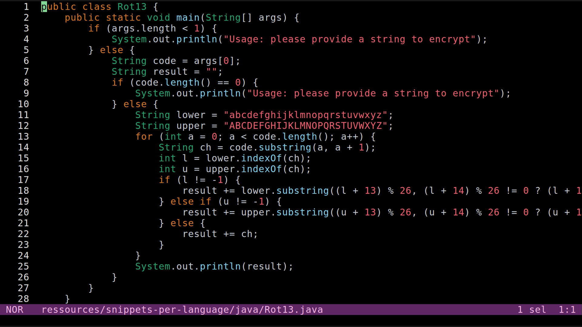 Rot13.java 