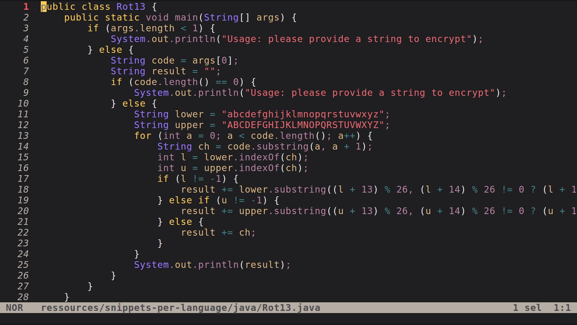 Rot13.java 