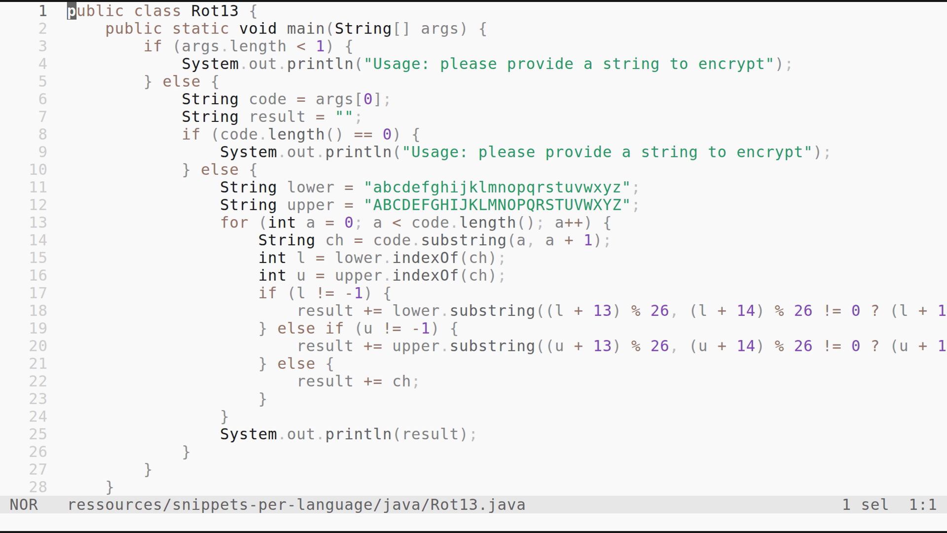 Rot13.java 